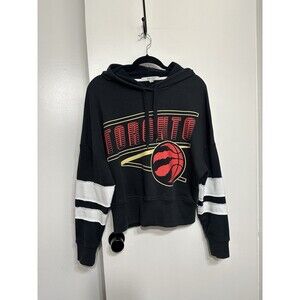 Junk Food Toronto Raptors Graphic Hoodie - Jersey Style Pullover Women's Hoodie